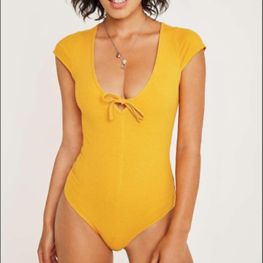 Urban Outiftters Out From Under Ribbed Bodysuit